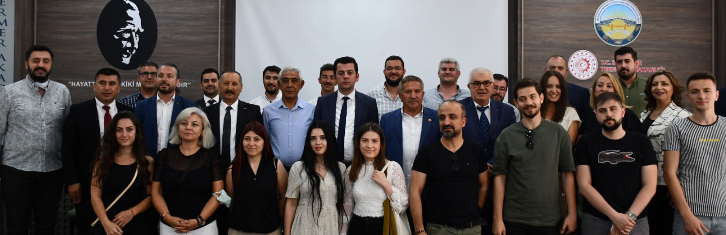 Türkiye’nin önemli İçmimarları ve İlimiz Mermer Sektörü temsilcileri Mermer Akademisi'nde buluştu.